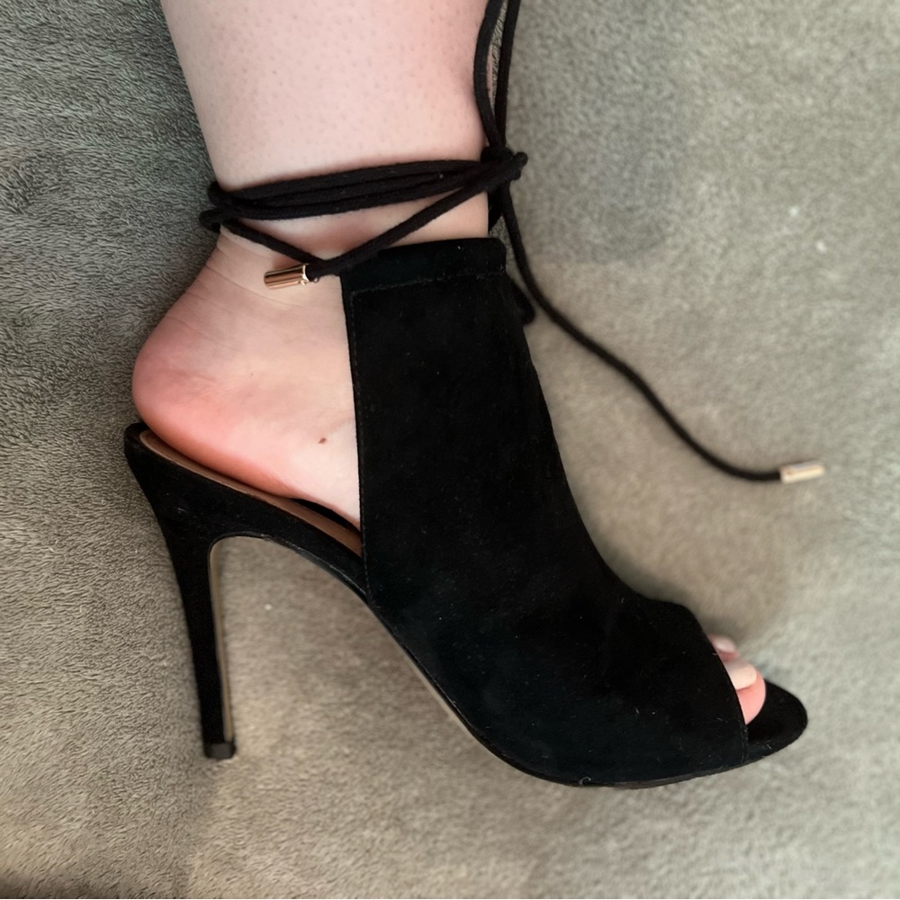 Black heels